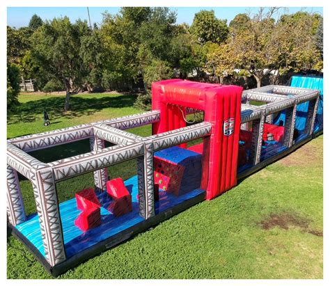 Ninja athletes aren't just found on tv. Ninja Warrior Obstacle Course Rental - Fantasy World ...