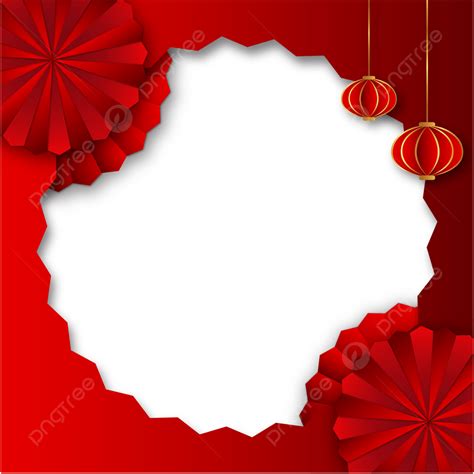 Chinese New Year Vector Hd Images Chinese New Year Border Frame