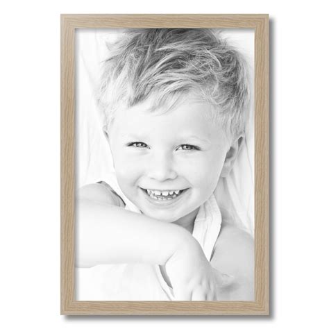 Arttoframes 16 X 24 Oak Picture Frame 16x24 Inch Brown Mdf Poster