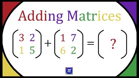 Adding Matrices Mathematics Youtube