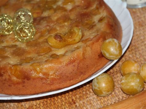 Moelleux aux mirabelles et mascarpone Recette