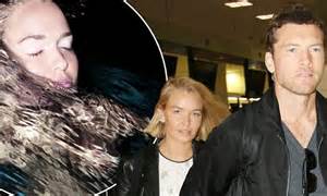 Lara Bingle Reveals It Was Sam Worthington Behind The Lens Of Nude Photo Shoot Daily Mail Online