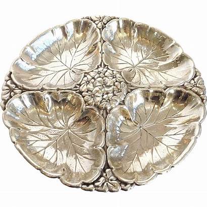 Sterling Geranium Sectioned Wallace Server Rubylane