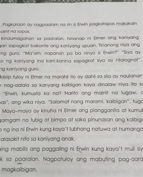 5 6 Gawain Sa Pagkatuto Bilang 1 Basahing Ang Mga Sumusunod Na