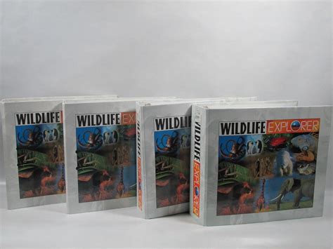 Wildlife Explorer 4 Binders Huge Lot Of Cards 624 Cards 1788181346