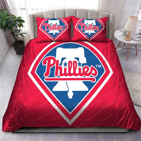 logo philadelphia phillies mlb 144 bedding sets please note this is a duvet cover not a
