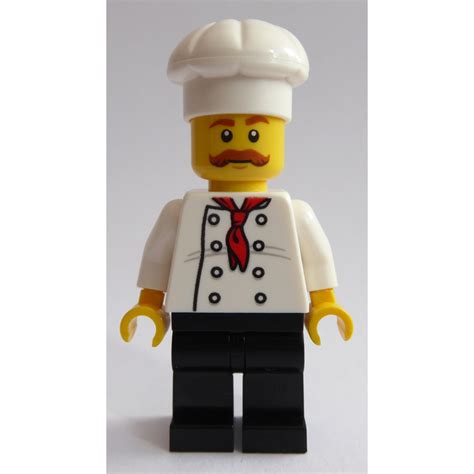 Lego Chef With Moustache Minifigure Comes In Brick Owl Lego Marketplace
