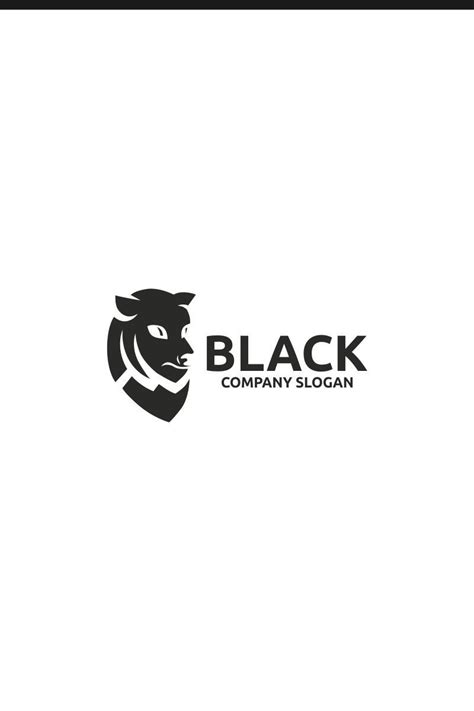 Black Logo Template 75377 Templatemonster Logo Templates Black