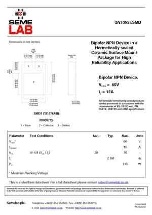 N Datasheet Equivalent Cross Reference Search Transistor