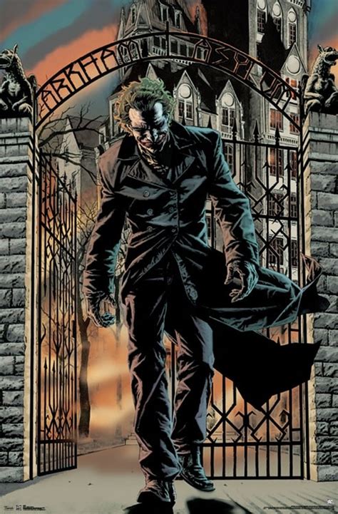 Joker Arkham Asylum Poster 22375 X 24