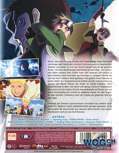 Boruto Naruto Next Generations Vol 2 Blu Ray 3 Discs Anime Blu Ray