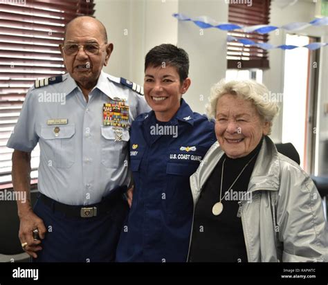 Members Of Coast Guard Sector And Base Los Angeles Long Beach Hosted A