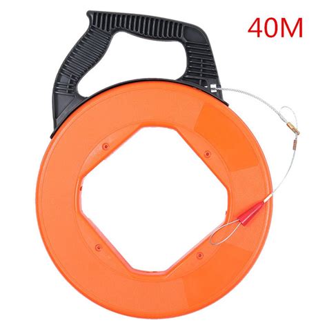 38mmx304550m Fiberglass Cable Puller Fish Tape Reel Conduit Ducting