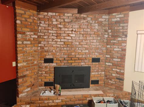 Hiding Tv Wires Above Brick Fireplace Fireplace Guide By Linda