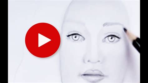 Here's a simple way to place the features accurately when drawing a head. How to Draw a Realistic Face, Girl with Pencil Step by ...