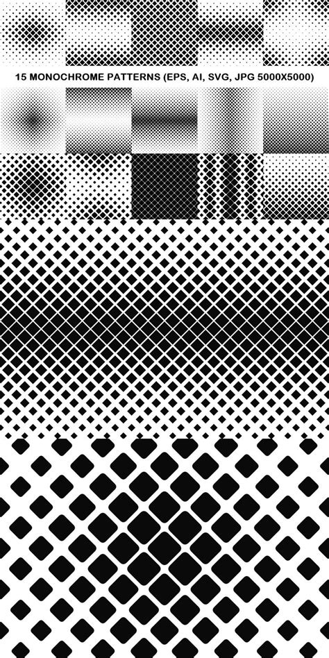 15 Square Patterns Eps Ai Svg  5000x5000 Backgrounddesign