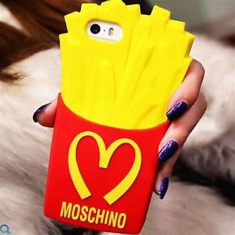 Mcdonalds French Fries Moschino Phone Cover Case For Apple Iphone 6
