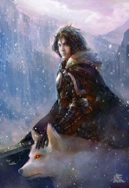 Jon Snow Ghost A Song Of Ice And Fire Photo Fanpop