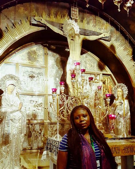 Nigerian Lady Visits Jesus Birthplace And Tomb Photos Religion Nigeria