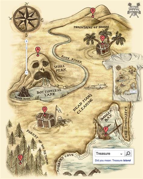 29 Best Printable Treasure Map Templates Images On Pinterest Treasure