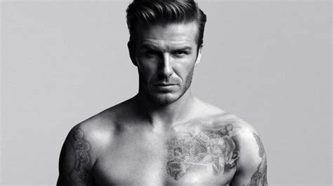David Beckham Supports Justin Biebers Calvin Klein