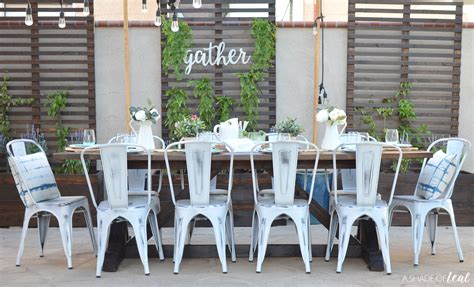 My New Outdoor Dining Space Plus A Giveaway