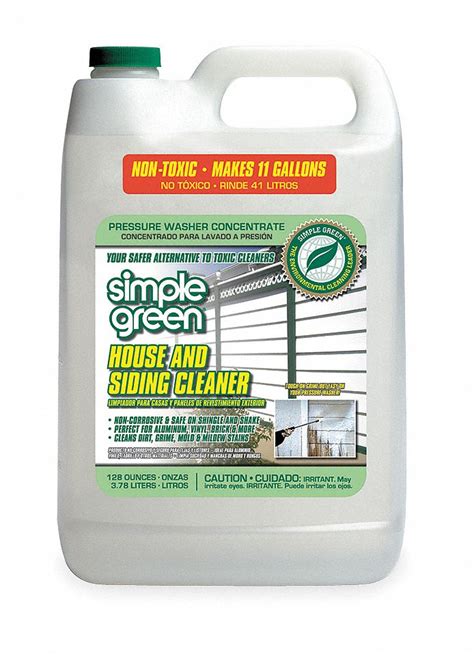 Simple Green House And Siding Cleaner 1 Gal Size For Use On Home