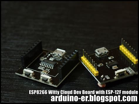Arduino Er Esp8266 Witty Cloud Development Board With Esp 12f Module