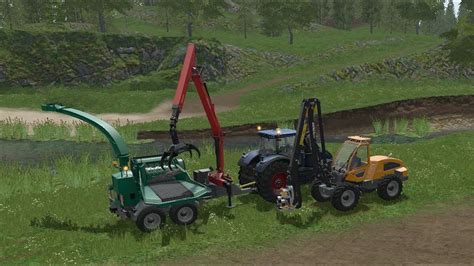 Farming Simulator 17 Forestry Equipment Sampo Rosenlew Hr46x Jenz