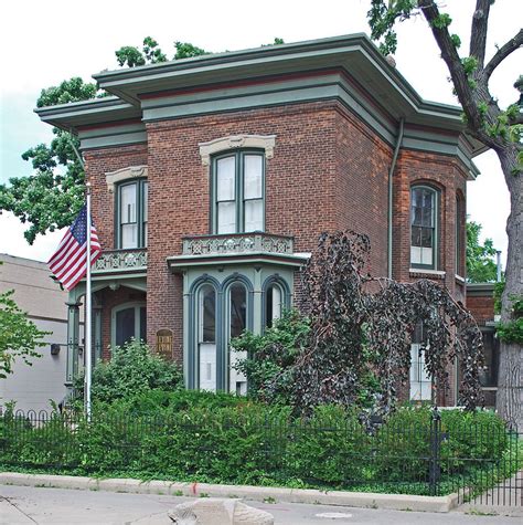 Is located at 167 e. Isaac Brown House Kalamazoo MI - National Register of ...