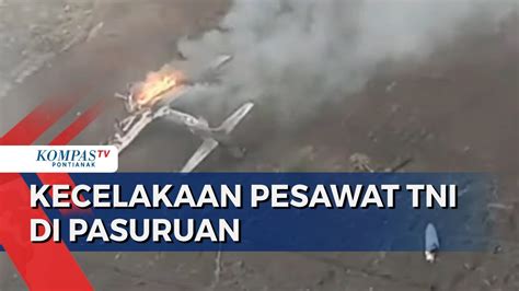 BREAKING NEWS Pesawat TNI AU Jatuh Di Pasuruan YouTube