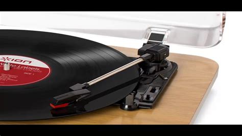 Review Ion Audio Max Lp Wood Turntable Youtube