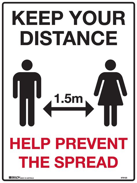 Keep Your Distance 1 Person Per 4sqm For The Safety Of Yourself And