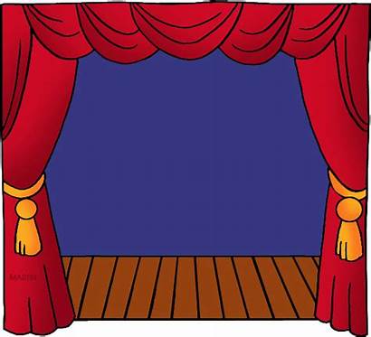 Stage Clipart Theater Transparent Drama Clip Pinclipart