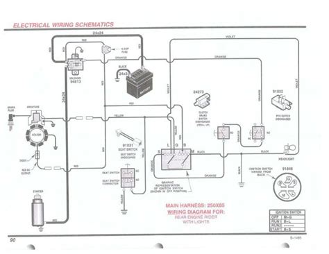 Briggs Engine Wiring Diagram In Electrical Diagram Riding Mower Briggs