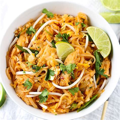 Many baked tofu recipes swear by pressing it for 30 minutes or more, but in my opinion, that step isn't necessary. Chicken Pad Thai - use extra firm tofu for Daniel Fast ...