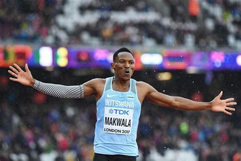 Athletics Botswanas Isaac Makwala Reaches 200m Final After Being