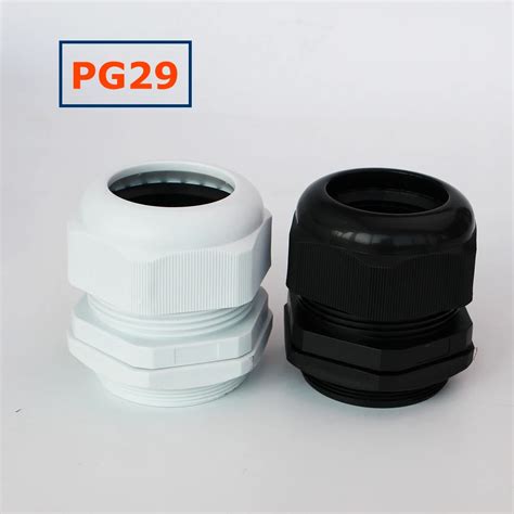Pcs Pg Plastic Waterproof Cable Gland For Mm Ip Nylon Cable