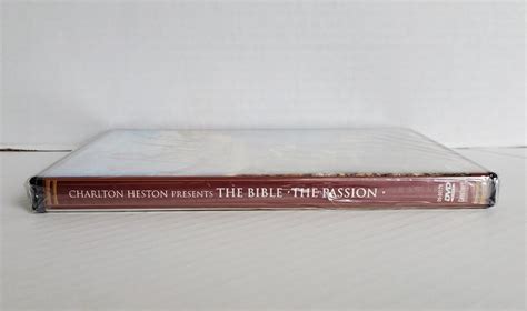 charlton heston presents the bible the passion dvd new ebay