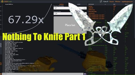 Maybe you would like to learn more about one of these? Csgo Gambling Crash // csgo nothing to a knife (part 1 ...