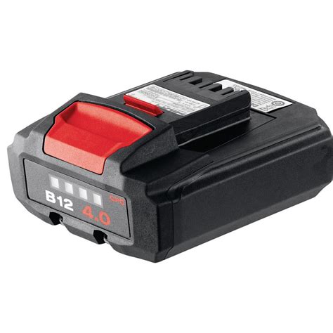 Hilti B 12 Volt40 Amp Lithium Ion Compact High Performance Battery