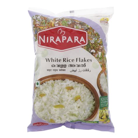 Nirapara White Rice Flakes 400g Online At Best Price Indian Ethnic