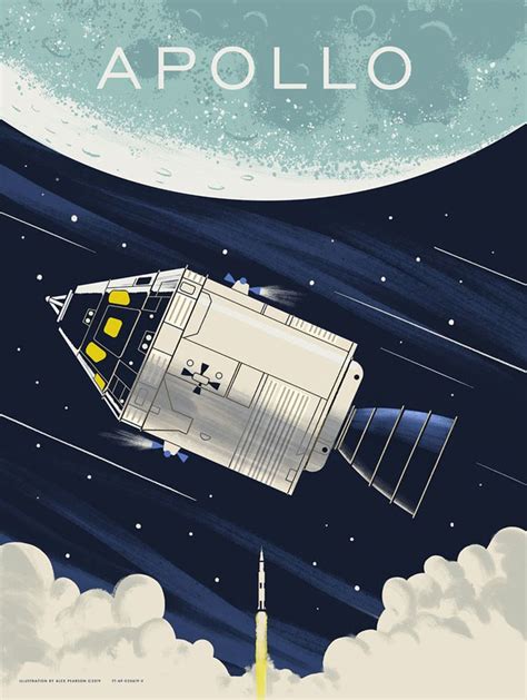 Apollo Nasa Mission Poster In 2020 Space Illustration Nasa Missions