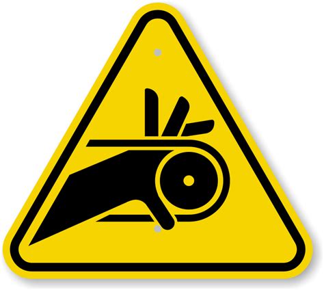 Iso Safety Sign Warning Explosive Material Symbol Facility Maintenance