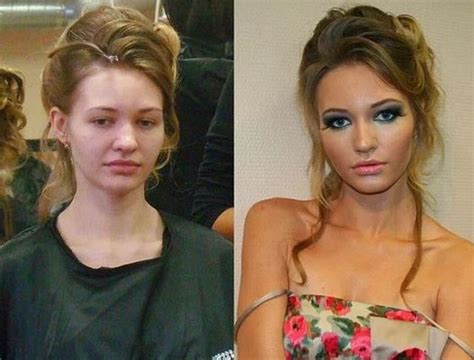 Rus Kadınların Sırrı çözüldü Rus Kızlarının Makyaj Hileleri Rus Kızlarının Makyajsız Halleri