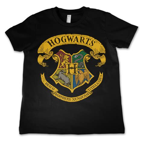 Harry Potter Hogwarts Crest Kids T Shirt