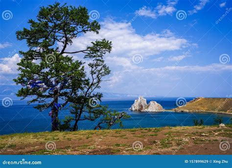 Scenery Of The Lake Baikal Olkhon Island Irkutsk Siberian Russia