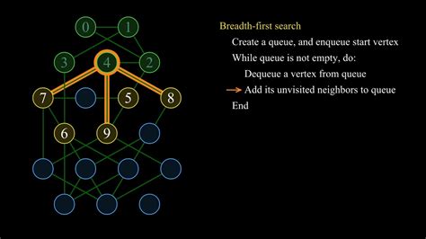 Breadth First Search Visualized Graph Algorithm Youtube