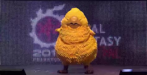 What Do You Think This Chocobo Cosplay At Final Fantasy 14 Fan Festival