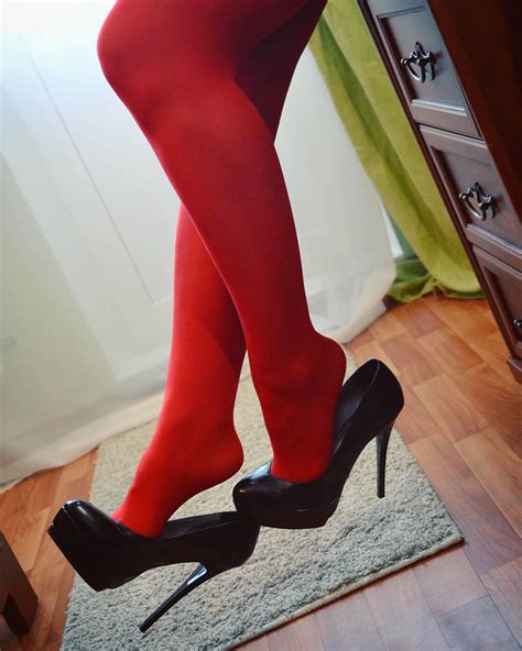 red pantyhose legs mistress legs flickr